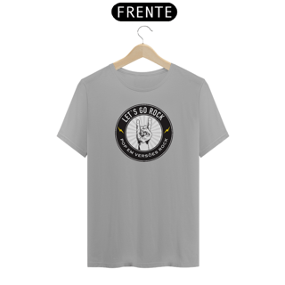 Nome do produto CAMISETA LET'S GO ROCK - LOGO