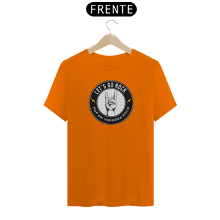 Nome do produto CAMISETA LET'S GO ROCK - LOGO