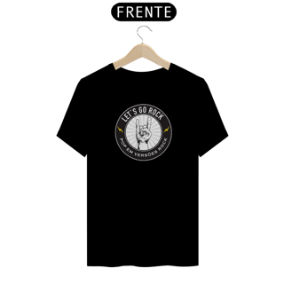 Nome do produto CAMISETA LET'S GO ROCK - LOGO