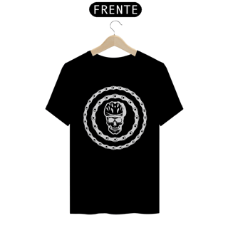 Nome do produto CAMISETA CAVEIRA E COROA DE BICICLETA