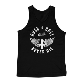 Nome do produto REGATA KASHMIR ROCK & ROLL WILL NEVER DIE