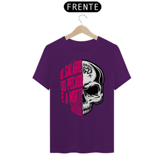 Nome do produto CAMISETA O SALÁRIO DO PECADO É A MORTE