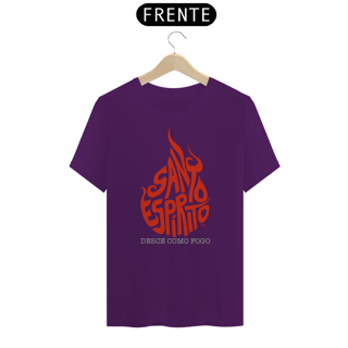 Nome do produto CAMISETA SANTO ESPÍRITO DESCE COMO FOGO