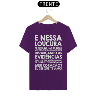 Nome do produto CAMISETA EVIDÊNCIAS