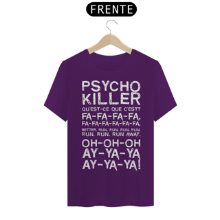 Nome do produto CAMISETA PYSCHO KILLER