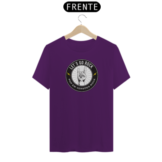 Nome do produto CAMISETA LET'S GO ROCK - LOGO