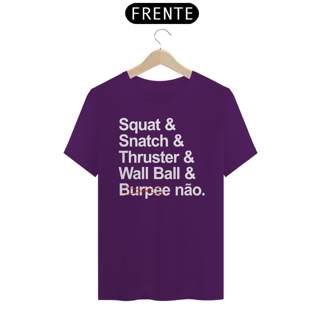 Nome do produto CAMISETA BURPEE NÃO