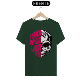 Nome do produto CAMISETA O SALÁRIO DO PECADO É A MORTE