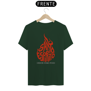 Nome do produto CAMISETA SANTO ESPÍRITO DESCE COMO FOGO