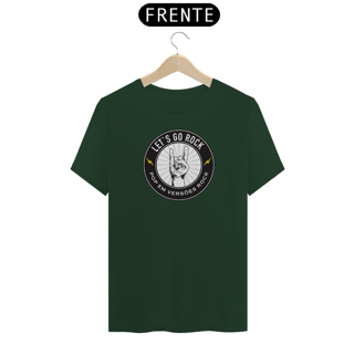 Nome do produto CAMISETA LET'S GO ROCK - LOGO