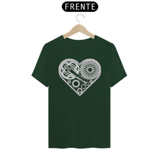 Nome do produto CAMISETA CORAÇÃO COM PARTES DA BICICLETA