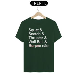 Nome do produto CAMISETA BURPEE NÃO