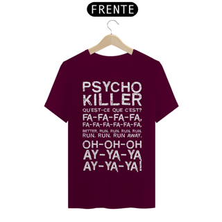 Nome do produto CAMISETA PYSCHO KILLER