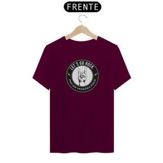 Nome do produto CAMISETA LET'S GO ROCK - LOGO