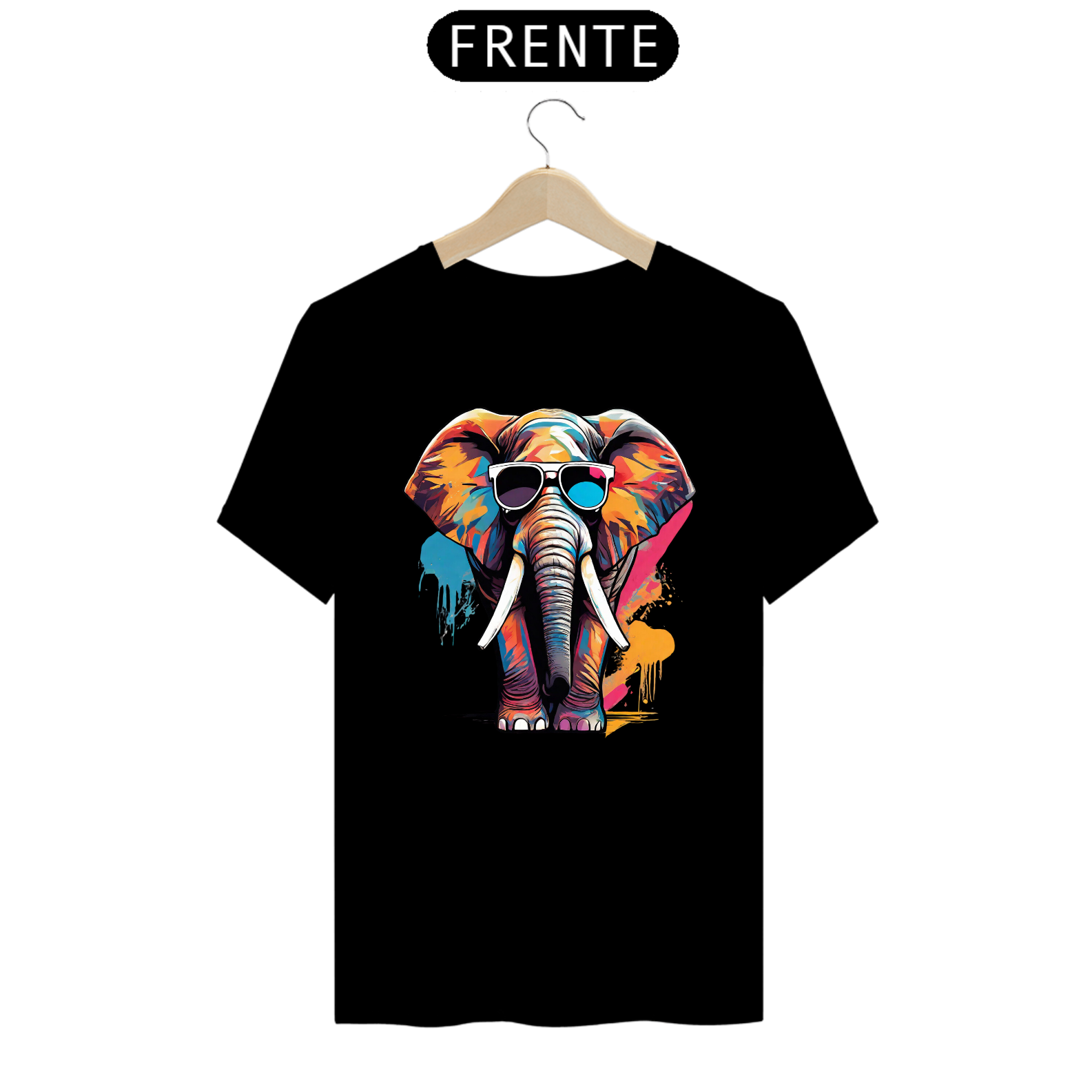 CAMISETA ELEFANTE - COLORS 4