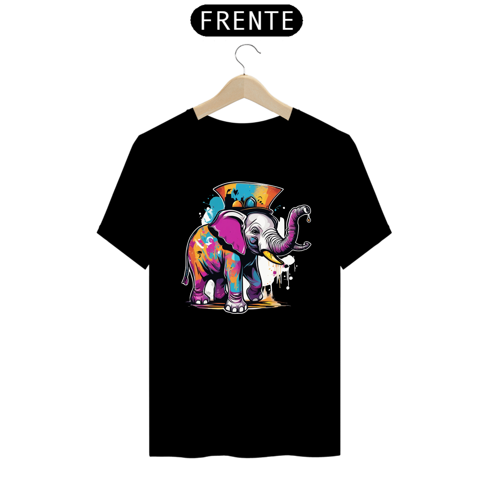 CAMISETA ELEFANTE - COLORS 7