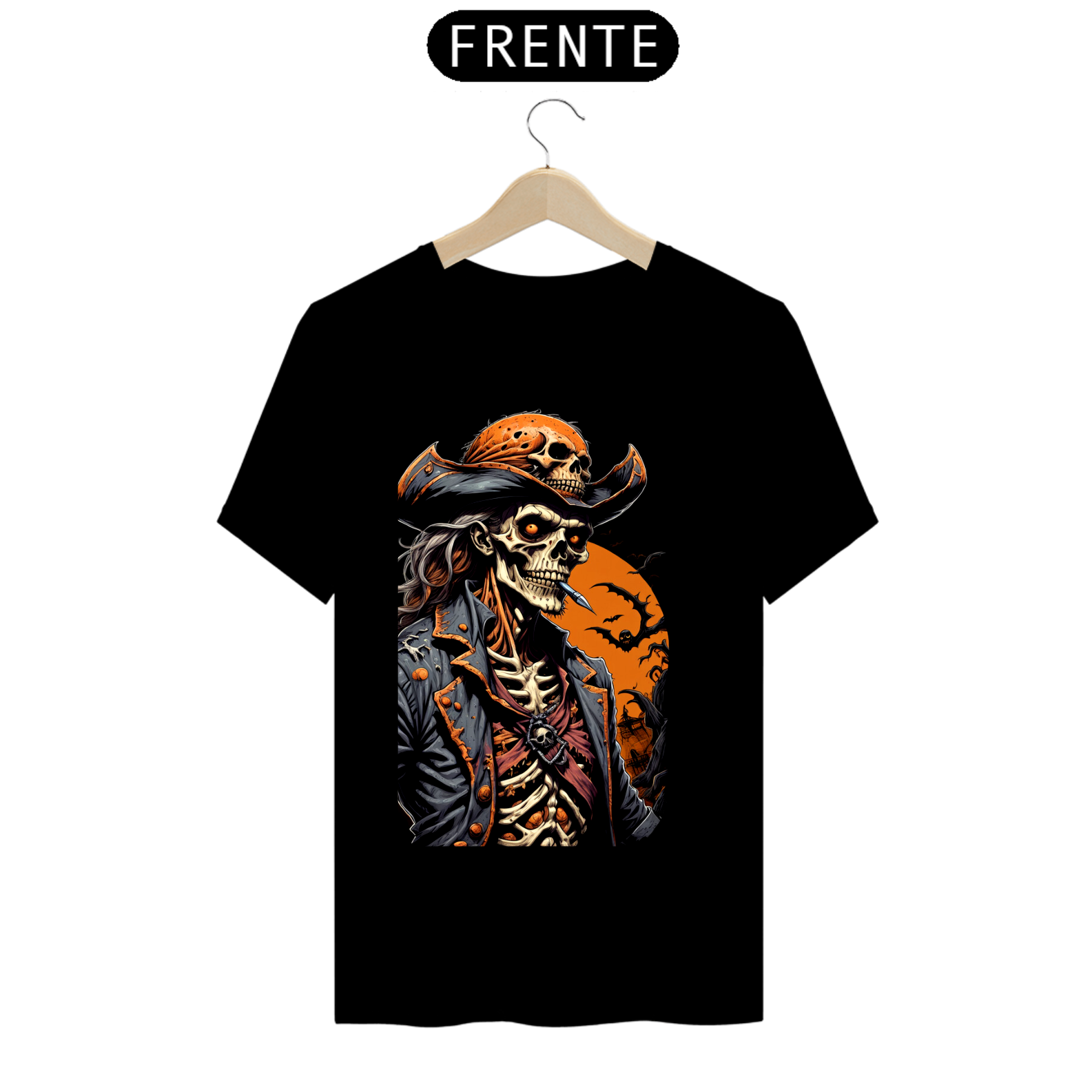 CAMISETA SKULL PIRATA