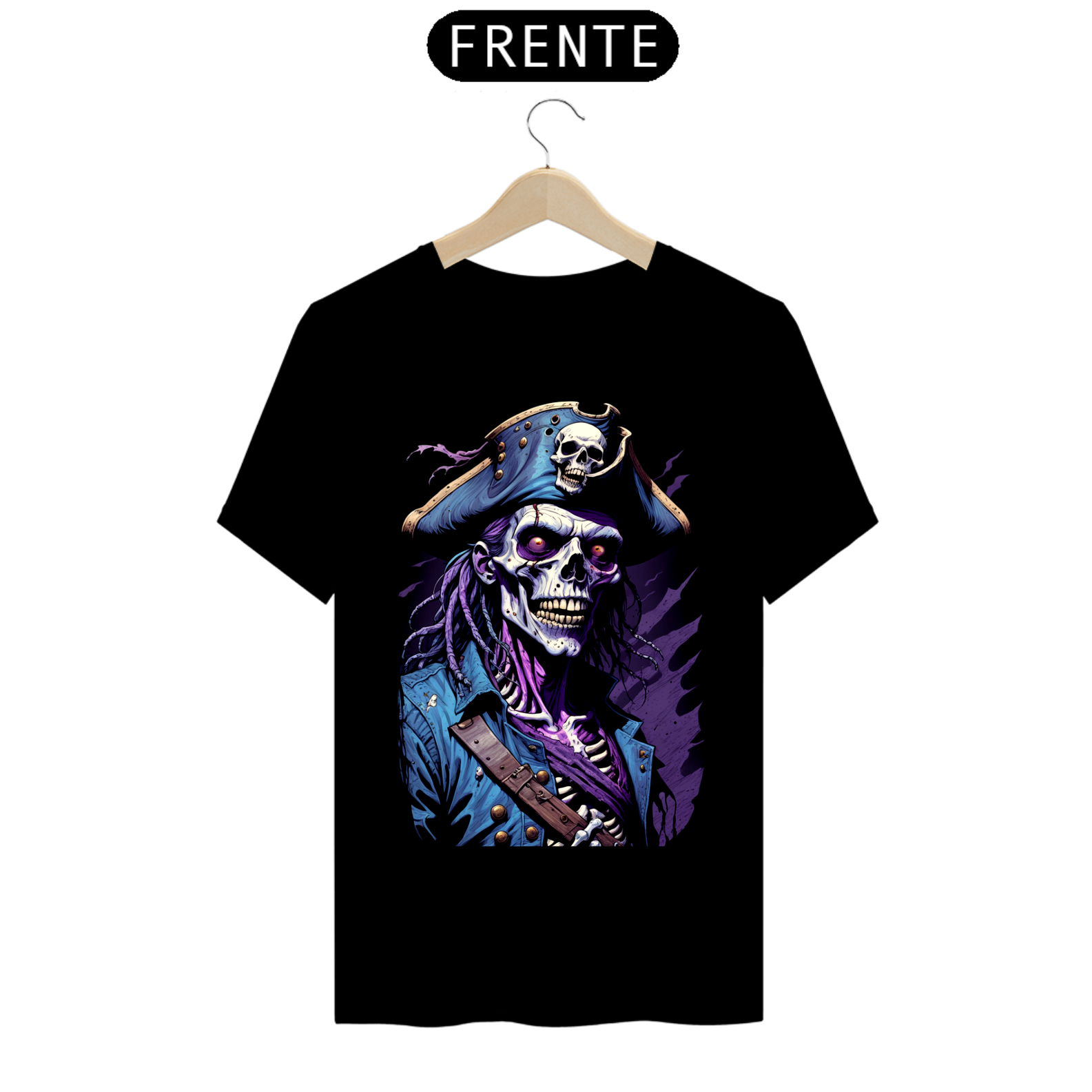 CAMISETA SKULL PIRATA 6