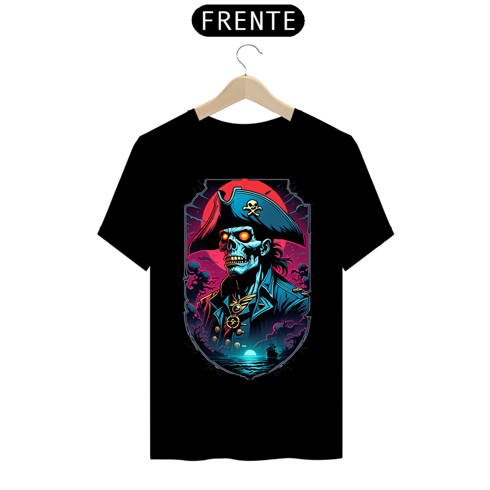 CAMISETA SKULL PIRATA 7