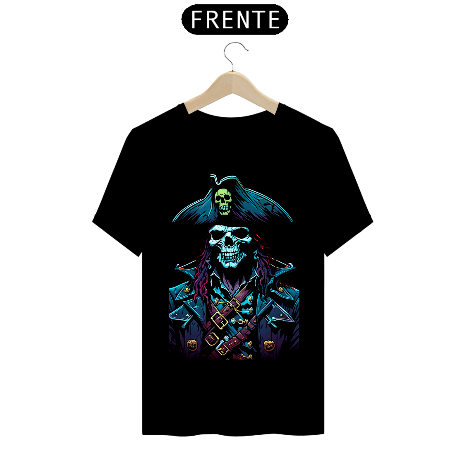 CAMISETA SKULL PIRATA 8