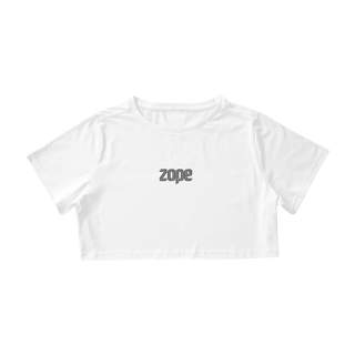 Nome do produto Cropped Streetwear Branco - ZOPE