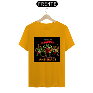 Nome do produto Camiseta Meu corpo é uma máquina
