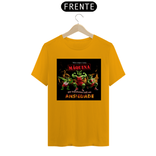Nome do produto Camiseta Meu corpo é uma máquina