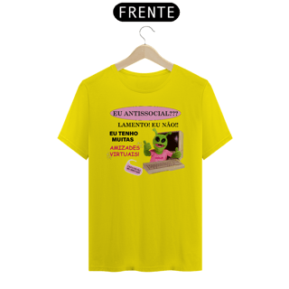 Nome do produto Camiseta Amizades Virtuais 