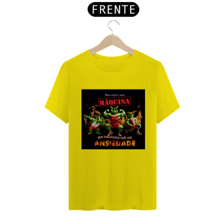 Nome do produto Camiseta Meu corpo é uma máquina