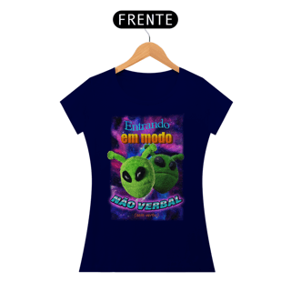 Nome do produto Camiseta Babylook Modo Não Verbal