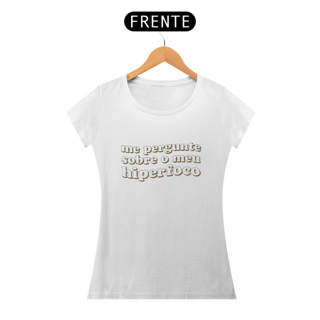 Nome do produto Camiseta Babylook Hiperfoco