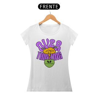 Nome do produto Camiseta Babylook Overthinking