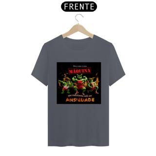 Nome do produto Camiseta Meu corpo é uma máquina