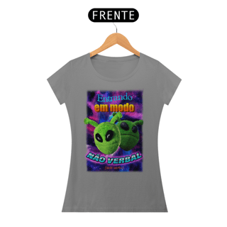 Nome do produto Camiseta Babylook Modo Não Verbal