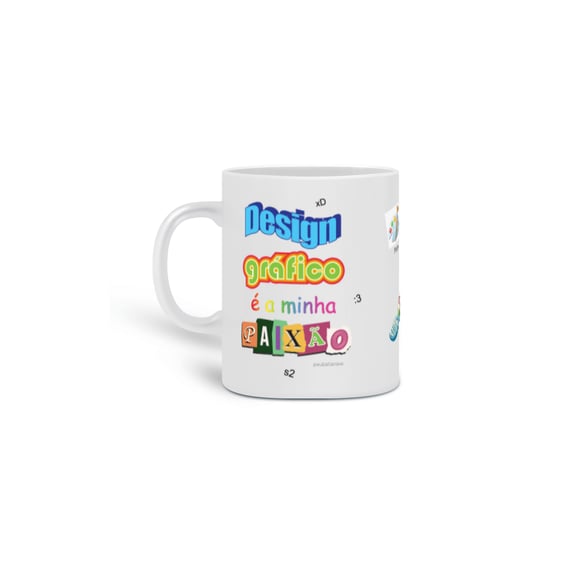 Caneca Design Gráfico | Versão 1
