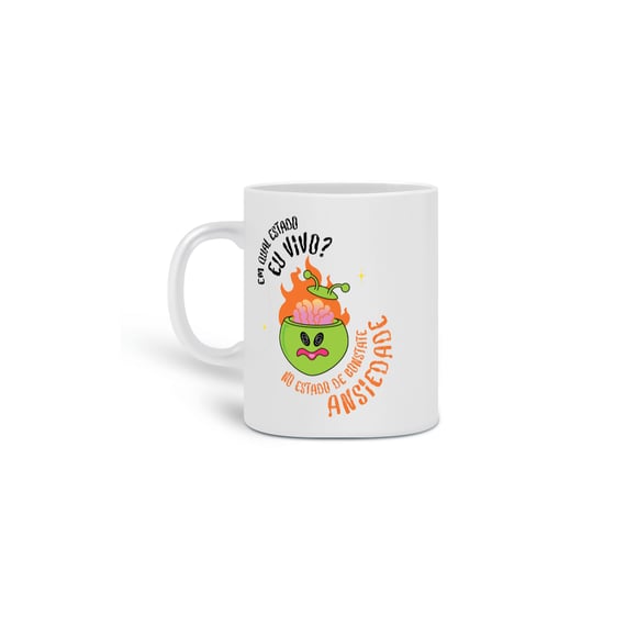 Caneca Estado de Ansiedade