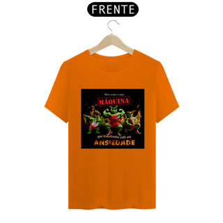 Nome do produto Camiseta Meu corpo é uma máquina