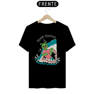 Nome do produto Camiseta Pense positivo