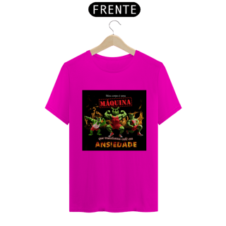 Nome do produto Camiseta Meu corpo é uma máquina