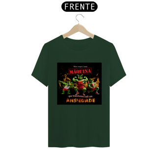 Nome do produto Camiseta Meu corpo é uma máquina