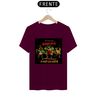 Nome do produto Camiseta Meu corpo é uma máquina