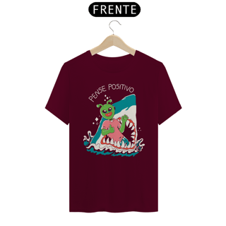 Nome do produto Camiseta Pense positivo