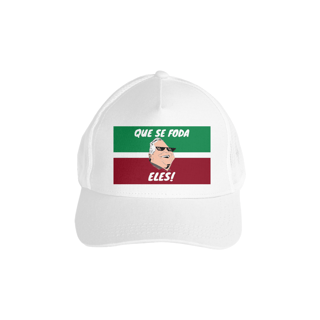 Nome do produto Boné com tela Que se Fodas Eles Thug Life