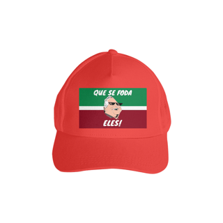 Nome do produto Boné com tela Que se Fodas Eles Thug Life