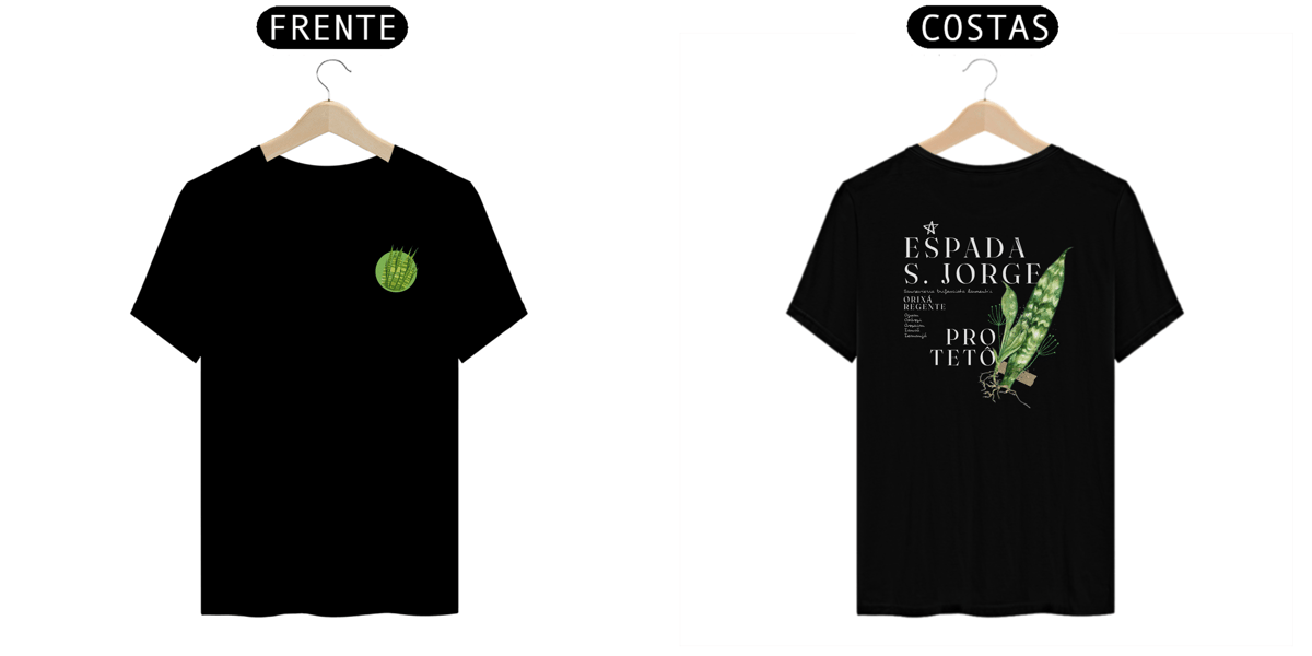 Nome do produto: Camiseta Espada de São Jorge