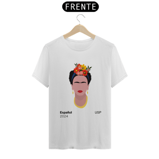 Nome do produto Camiseta Letras USP 2024 Espanhol Modelo 4 Várias Cores