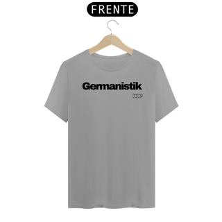 Nome do produto Camiseta Letras USP Alemão Modelo 2 Cores Branca Amarela Cinza