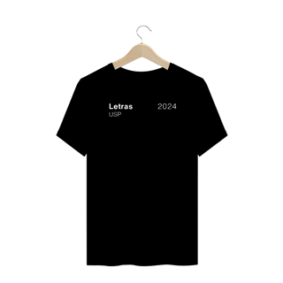 Nome do produto Camiseta Letras USP Modelo 1 Plus Size G1 ao G4