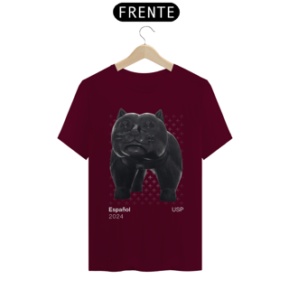 Nome do produto Camiseta Letras USP 2024 Espanhol Modelo 2 Várias Cores