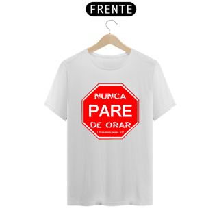 Nome do produto Camiseta Gospel Pare 100% Algodão Qualidade Premium
